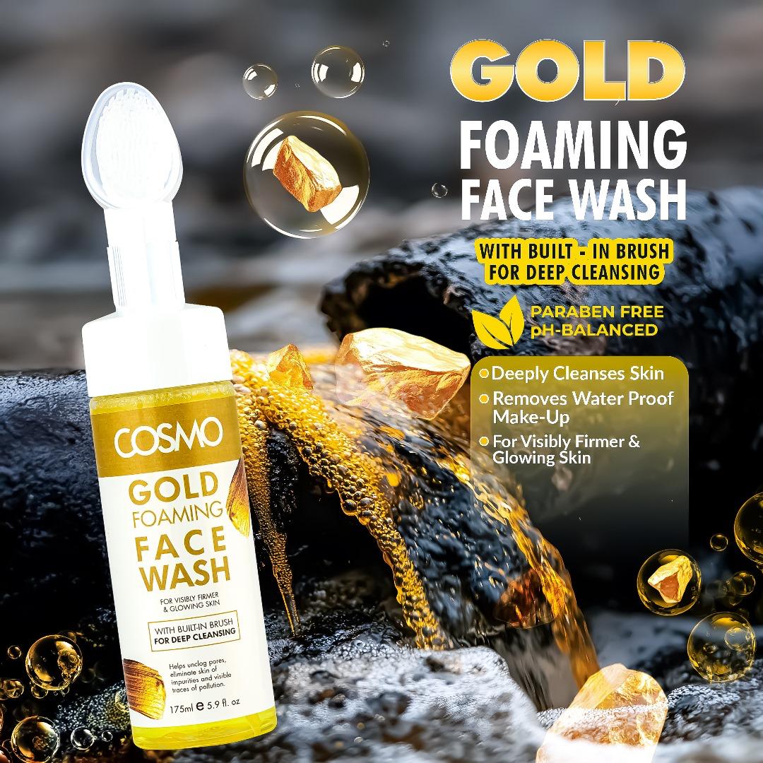 Gold Foaming Face Wash